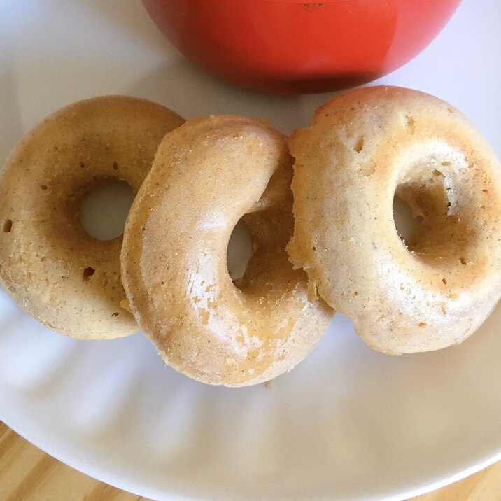 【幼児食】りんごの焼きドーナツ